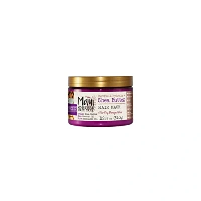 Abbildung von Maui Moisture Revive &amp; Hydrate Shea Butter Haarmaske, für trockenes beschädigtes Haar, 340 g