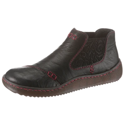 Abbildung von Rieker Ankle Boot, Damen, Größe: 36, Schwarz Schuhe