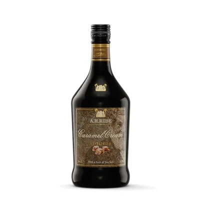 Abbildung von A.H. Riise Caramel Cream Sahnelikör auf Rumbasis Angenehme Noten von Meersalz 700 ml 17% Vol.