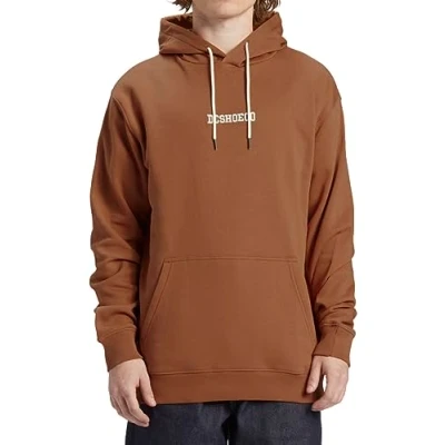Abbildung von DC Shoes Baseline Sweatshirt, Herren, Größe: Small, Brown sugar