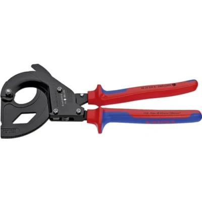 Abbildung von Knipex 95 32 315 A, Seitenschneiderzange, 4,5 cm, Stahl, Blau, Rot, mm, 800 g