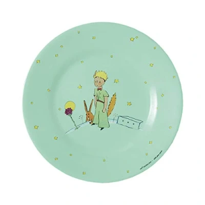 Abbildung von Der Kleine Prinz PP922VP Petit Jour Paris Grüner Dessert Teller Le Prince 20 cm Perfekt zum Nachtisch, grün