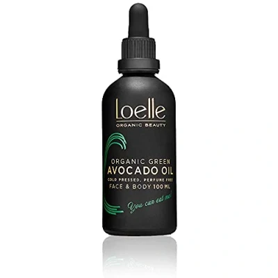 Abbildung von Loelle Reines, kaltgepresstes Avocadoöl Kräftigt brüchiges und stumpfes Haar Bio für Haare, Haut, Gesicht &amp; Nägel Anti Falten Kosmetik Geerntet in Kenia (100ml)