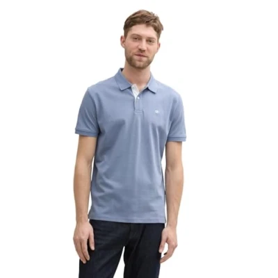 Abbildung von TOM TAILOR Herren 1031006 Poloshirt, 37533 Dove Blue, L