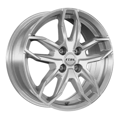 Abbildung von RIAL 4 loch 17Zoll 100mm Alufelge Lucca Polarsilber LUC65738A21 0 Felge