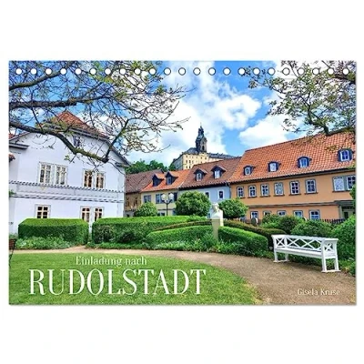 Abbildung von Einladung nach Rudolstadt (Tischkalender 2025 DIN A5 quer), CALVENDO Monatskalender