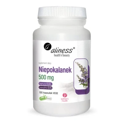 Abbildung von Aliness Extrakt aus der gewöhnlichen Immaculata (Vitex agnus castus) Ohne Zusatzstoffe Veganer Vegetarier Nahrungsergänzungsmittel mit Pflanzenextrakten 100 Kapseln