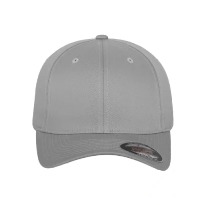 Abbildung von Flexfit Unisex 6277 Wooly Combed Combed, silver, S/M