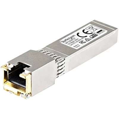 Abbildung von StarTech.com Cisco kompatibles SFP+ Transceiver Modul 10GBASE T MSA konform RJ45 Kupfer 30m mit CAT6a