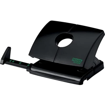 Abbildung von Novus B 216 re+new Locher (16 Blatt, Kunststoff aus recycletem Plastik) schwarz