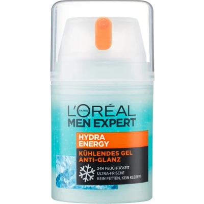 Abbildung von L&#039;Oréal Men Expert Hydra Energy Cooling Moisturizing Antiglare 50ML Gesichtscreme, Herren, Größe: 50 ml,