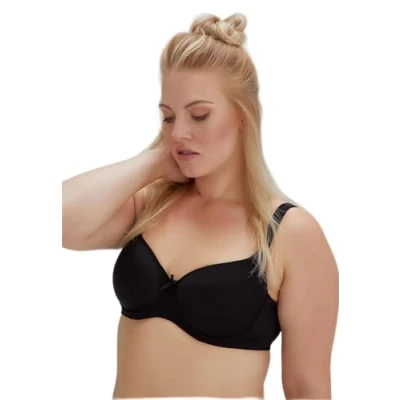 Abbildung von Dagi Women&#039;s Underwire Minimiser Minimizer Bra, Black, 100B