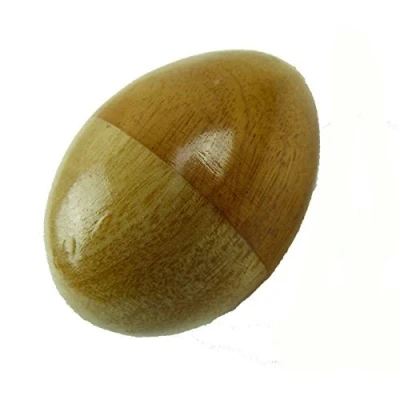 Abbildung von Rassel Ei Shaker Maracas Holz Rhythmus Klang Instrument Percussion Shake