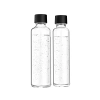 Abbildung von SODAPOP Wassersprudler Flasche GLAS FLASCHEN 0,6L+0,85L 2ER LOGAN