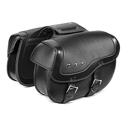 Abbildung von Satteltasche für Kawasaki VN 900 Classic/Custom VH4 schwarz