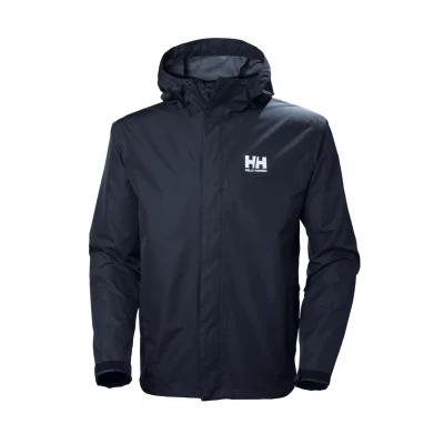 Abbildung von Helly Hansen Men&#039;s Seven J Rain Jacket Navy L