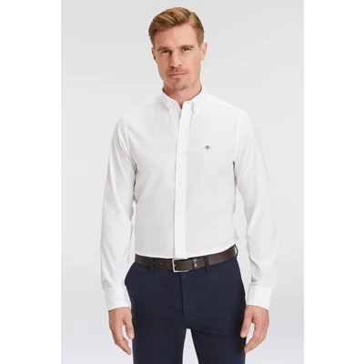 Abbildung von GANT Shirt Hemd, Herren, Größe: 4XL, White