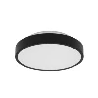 Abbildung von LEDVANCE ORBIS BACKLITE SQUARE SMART+ WiFi schwarz, dimmbare LED Leuchte für den Innenbereich, 28W, Farbtemperatur von 3000 6500K, 2400 Lumen, RGB Licht weißes und farbiges Licht, 35x35cm