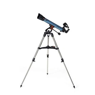 Abbildung von Celestron 22401 Inspire 70AZ Refraktor Smartphone Adapter integriert, Blau