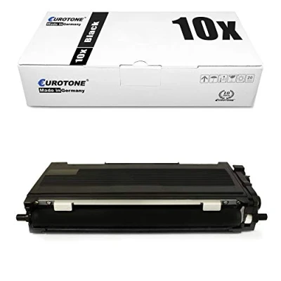 Abbildung von 10x Eurotone Toner kompatibel für Brother DCP L 2500 2520 2540 2560 2700 DW D CDW DN CDN, TN 2310