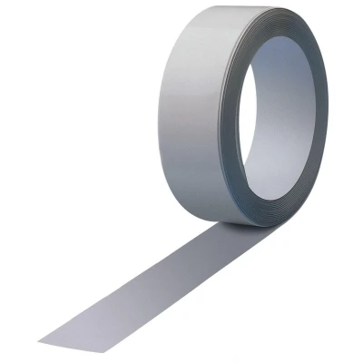 Abbildung von Maul Metallband 2500 cm x 3,5 geeignet als Toniebox Regal, Bilderleiste, für Magnete und leichtes magnetisches Werkzeug Länge zuschneidbar Selbstklebendes Magnetband aus Stahlblech Weiß