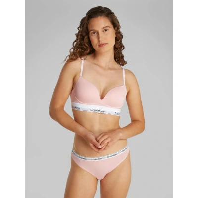 Abbildung von Calvin Klein Underwear Plunge ICON trägerloser/variabler BH, Damen, Größe: 85A, Buff pink