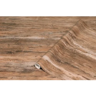 Abbildung von d c fix Wandfolie Selbstklebefolie Rustik Holz 45 cm x 2 m, Holzoptik