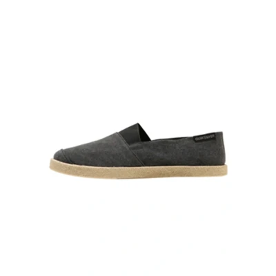 Abbildung von Quiksilver Espadrille, Herren, Größe: 42, Solid black Textil
