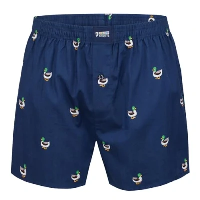 Abbildung von Happy Shorts WIDE Mouse WITH Hearts Boxershorts, Herren, Größe: Medium, Duck