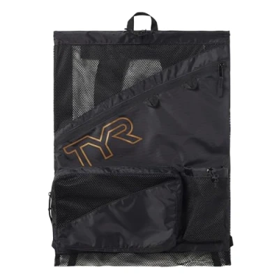 Abbildung von Sac à Dos / Mesh Bag TYR Elite Team Backpack Black Gold Natation Piscine