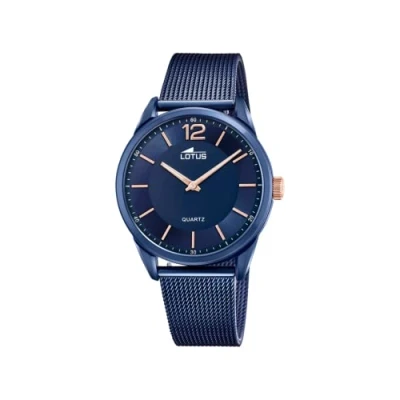 Abbildung von LOTUS Montre modèle 18735/1 de la Collection Minimalist, boîtier 40 mm Bracelet en Acier Bleu Pour Homme