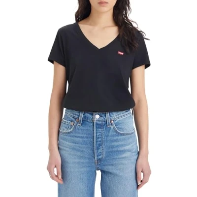 Abbildung von Levi&#039;s 2PACK Tshirt basic, Damen, Größe: XXS, Black