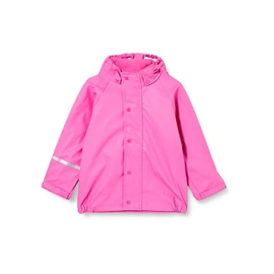 Abbildung von CareTec Unisex Kinder Rain Jacket Pu W/O Fleece Regenjacke, Real Pink (546), 98 EU
