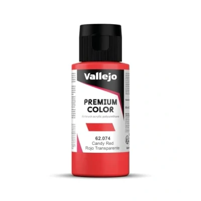 Abbildung von Vallejo Premium Color Farbe, 60 ml, Bonbonrot