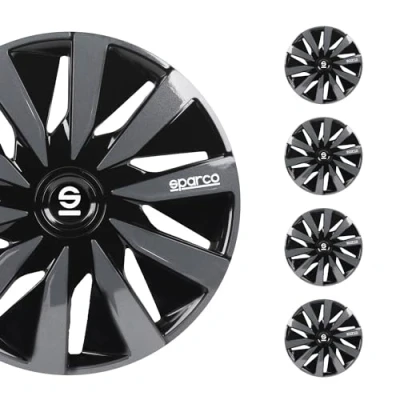 Abbildung von SPARCO Lazio SPC1691BKGR Radblenden 16Zoll schwarz, grau