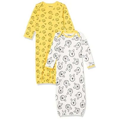 Abbildung von Amazon Essentials Disney Marvel Star Wars Jungen Baby Schlafsack, 2er Pack, Winnie The Pooh Oh Bother, 6 Monate