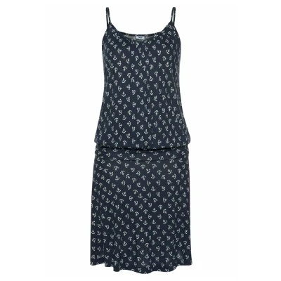 Abbildung von Beach Time Strandkleid Freizeitkleid, Damen, Größe: 34, Blau