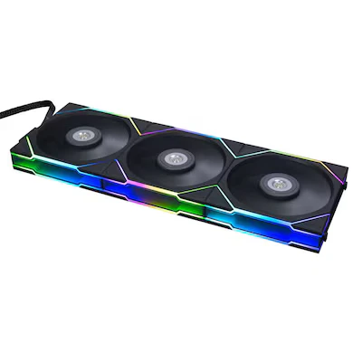 Abbildung von Lian Li UNI FAN TL schwarz 3er Pack inkl. Controller 120mm Gehäuselüfter