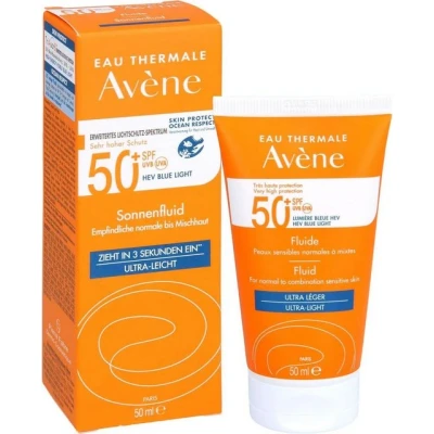 Abbildung von Avene Spf 50+ Fluid Fragrance Free 50 Ml