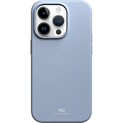 Abbildung von WHITE DIAMONDS Hülle Urban Case Silikonhülle Passend für Apple iPhone 14 Pro I Handyhülle, Silikon, Dünn, rutschfest (Hellblau)
