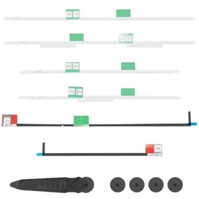 Abbildung von Irenwarl Klebestreifen für LCD Display, Klebeband Streifen, Ersatzband kompatibel mit Apple iMac 27 Zoll Retiona 2017, 2019, 2020, Werkzeuge zum Öffnen der Display (Aktualisiertes Modell)
