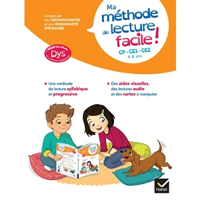 Abbildung von Ma méthode de lecture syllabique facile ! adaptée aux enfants DYS ou en difficulté d&#039;apprentissage: CP CE1 CE2 / 6 9 ans
