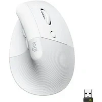 Abbildung von Logitech Lift Vertikale ergonomische Maus Weiß