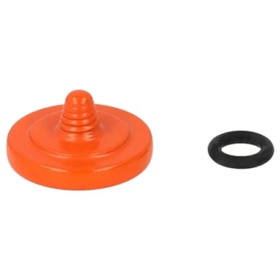 Abbildung von vhbw Auslöseknopf kompatibel mit Fuji/Fujifilm STX 2, X10, X100, X100S, X100T, X20, X30 Kamera Ergonomischer Ersatzknopf, Metall, Orange