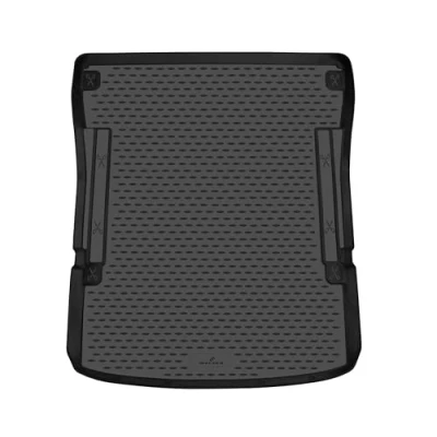 Abbildung von Walser XTR Kofferraumwanne kompatibel mit VW Caddy III Langversion Maxi 03/2004 05/2015, 100% passgenaue Antirutschmatte Auto, Gummimatte Kofferraum Schutzmatte, Auto Gummimatten