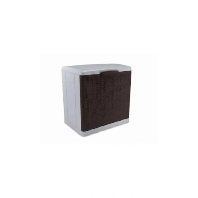 Abbildung von Stefanplast 30342 Schuhschrank Box, Aufbewahren, In Rattanoptik aus Kunststoff, 40 x 30 cm