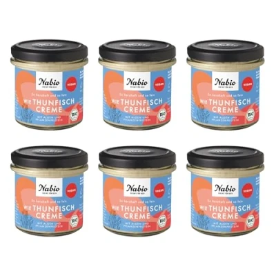 Abbildung von NABIO Brotzeit Aufstrich Wie Thunfischcreme I vegan (6 x 135g)