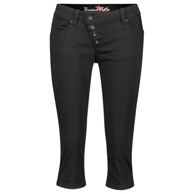 Abbildung von BUENA VISTA Stretch Jeans MALIBU CAPRI black 888 B5232 4003.014 Twill