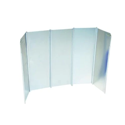 Abbildung von Bo Camp Schutzwand Set, 26 x 49 cm, Grau