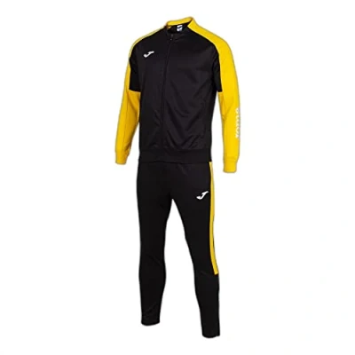 Abbildung von Joma Herren Eco Championship Trainingsanzug, Schwarz/Gelb, XXL